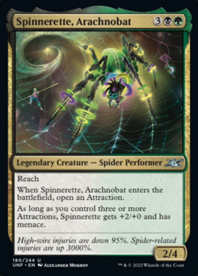 Spinnerette, Arachnobat - Foil