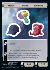 Token - Mystic Doom Sandwich Sticker card