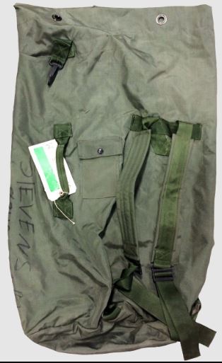 Govt Issue Used Two Strap Duffle Bag