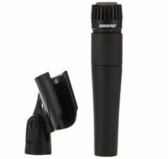 Shure SM57-LCE Cardioid Dynamic Instrument Microphone with Pneumatic Shock Mount B0000AQRST