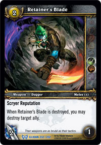 Retainers Blade