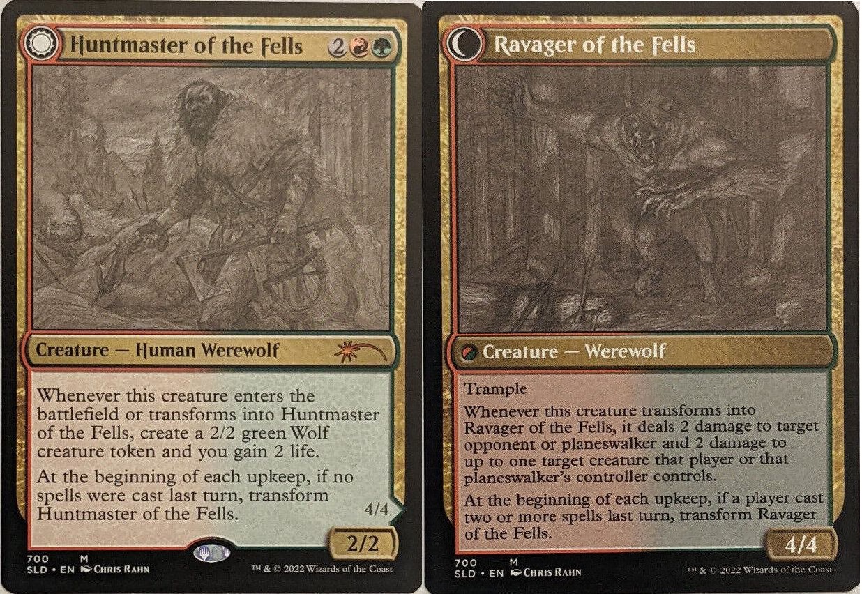 Huntmaster of the Fells // Ravager of the Fells - Sketch Showcase