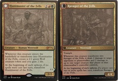 Huntmaster of the Fells // Ravager of the Fells - Foil - Sketch Showcase