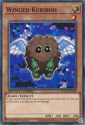 Winged Kuriboh - SGX2-ENA06 - Common - 1st Edition