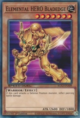 Elemental HERO Bladedge - SGX2-ENA09 - Common - 1st Edition