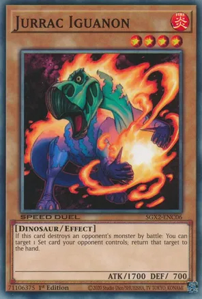 Jurrac Iguanon - SGX2-ENC06 - Common - 1st Edition