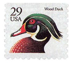Wood Duck, black, booklet single