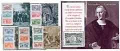 Columbian Souvenir Sheets, set of 6