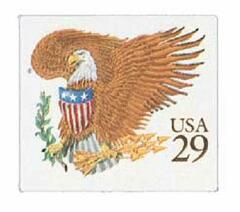 Eagle and Shield, brown denomination