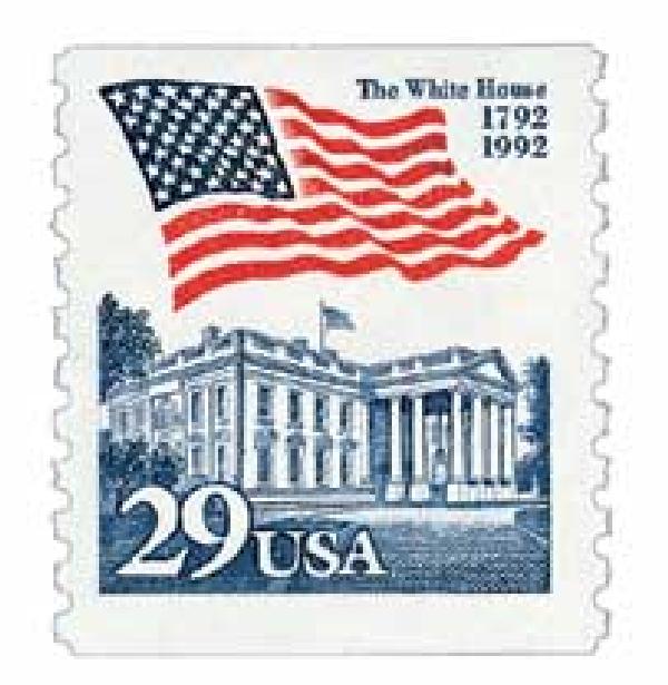Flag over White House
