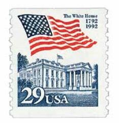 Flag over White House