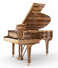 Steinway & Sons - Model D Concert Grand (Amber Wood)