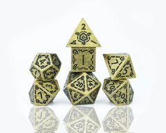 7-Die Illusory Stone Set - Gold