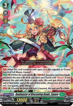 Bandmaster of Blossoming Bonds, Lianorn - D-TD01/001EN - TD