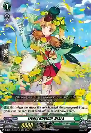 Lively Rhythm, Biara - D-TD01/009EN-R - TDR - Foil