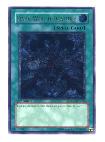 Dark World Dealings - STON-EN038 - Ultimate Rare - Unlimited Edition