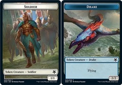 Soldier // Drake Double-sided Token