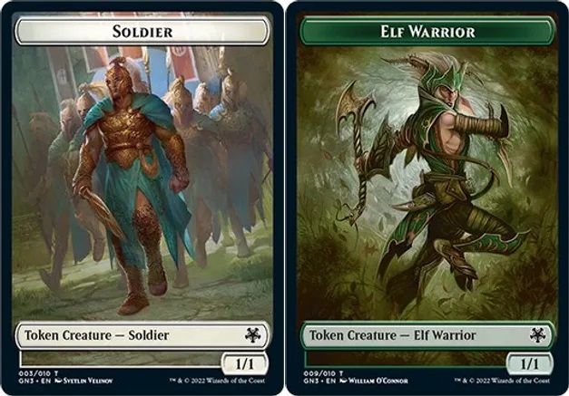 Token - Elf Warrior // Soldier
