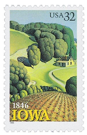 Iowa Statehood, booklet single