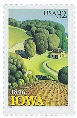 Iowa Statehood, booklet single