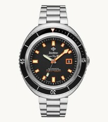 Zodiac - Super Sea Wolf 68 Saturation Automatic Stainless Steel Watch - ZO9509
