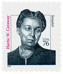 Hattie Caraway, Die cut 11