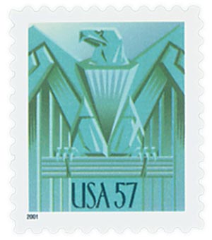 57c Art Deco Eagle