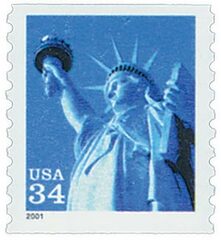 Statue of Liberty, coil