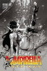 Vampirella Strikes #6 Cvr H 20 Copy Incv Segovia B&W (STL242928)
