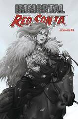 Immortal Red Sonja #7 Cvr F 10 Copy Incv Leirix B&W (STL242914)