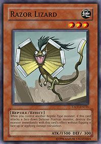 Razor Lizard - TAEV-EN036 - Common - Unlimited Edition