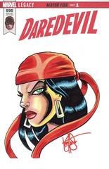 Df Daredevil #595 Blank Haeser Elektra Sketch (STL242437)