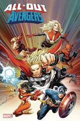 Df All Out Avengers #1 Land Sgn (STL242429)