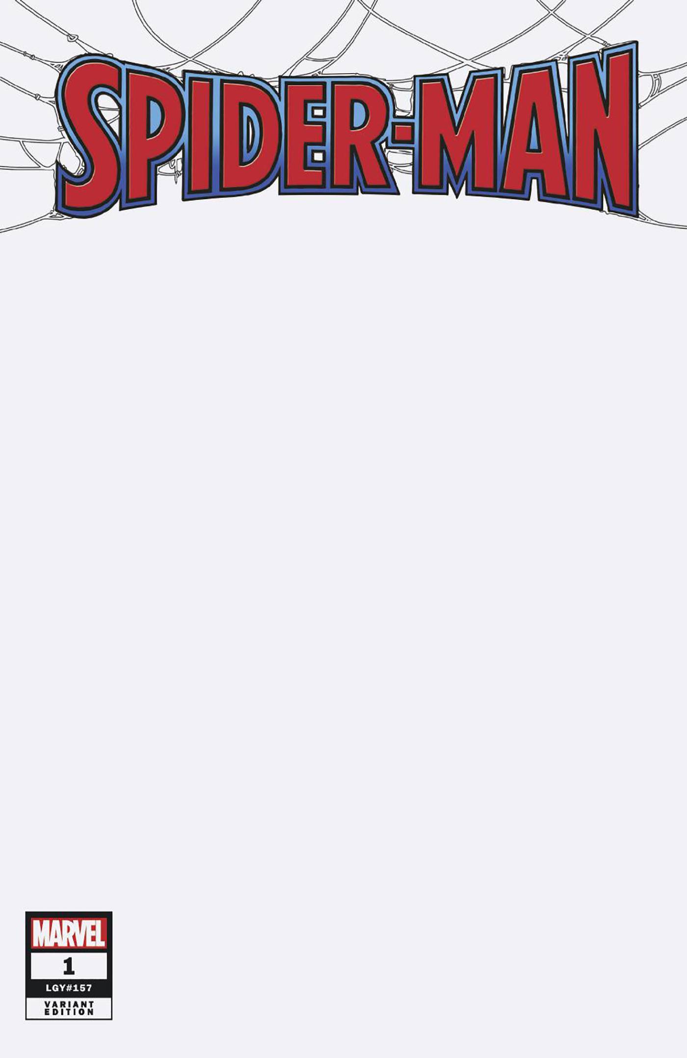 Spider-Man #1 Blank Cover Var (STL242370)