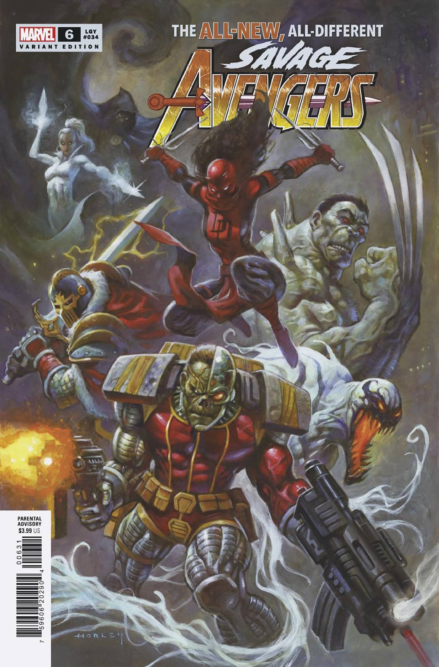 Savage Avengers #6 Horley Var (STL242155)