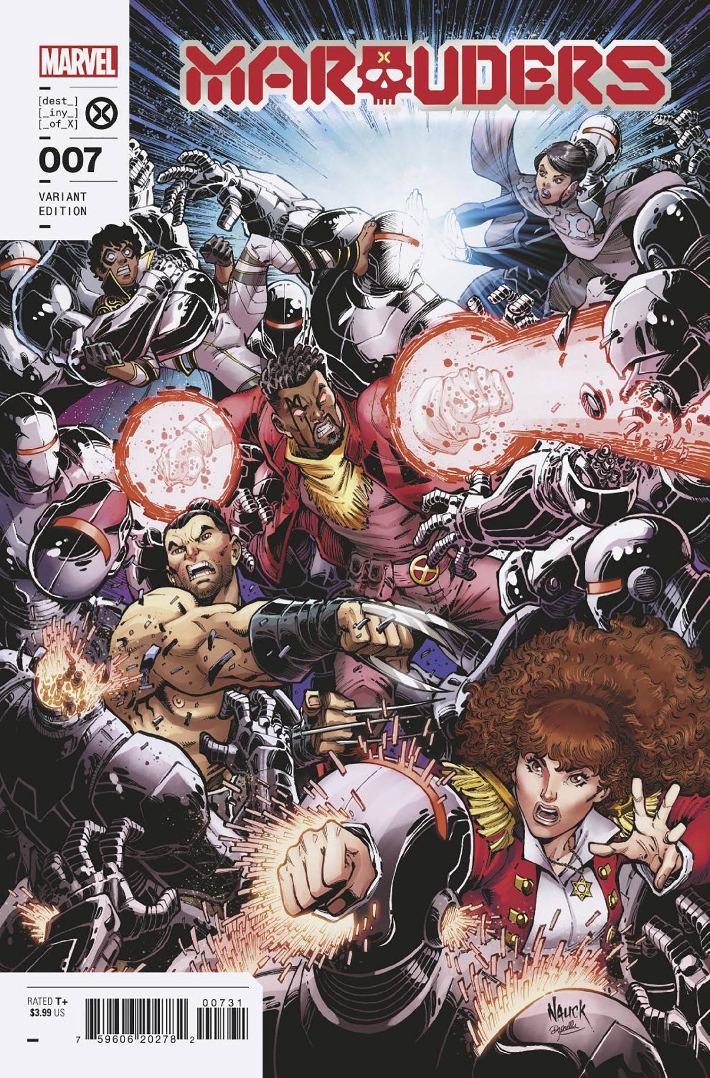 Marauders #7 Todd Nauck Var (STL242151)