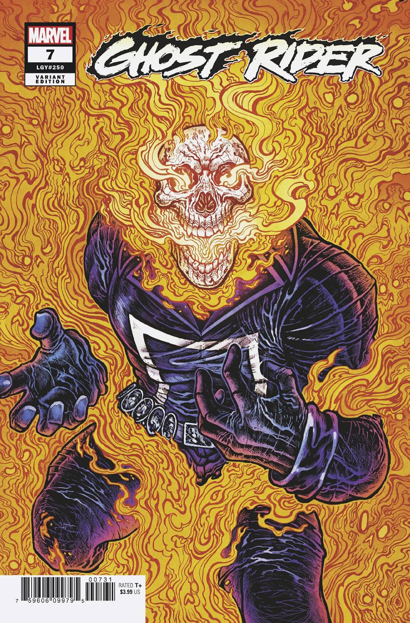 Ghost Rider #7 Wolf Var (STL241971)