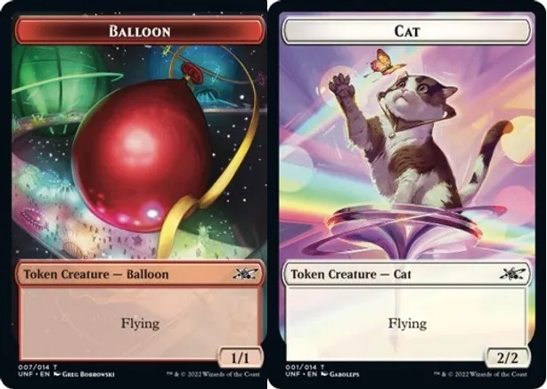 Balloon Token // Cat Token - Foil