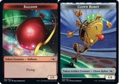 Clown Robot (002) // Balloon Double-sided Token - Foil