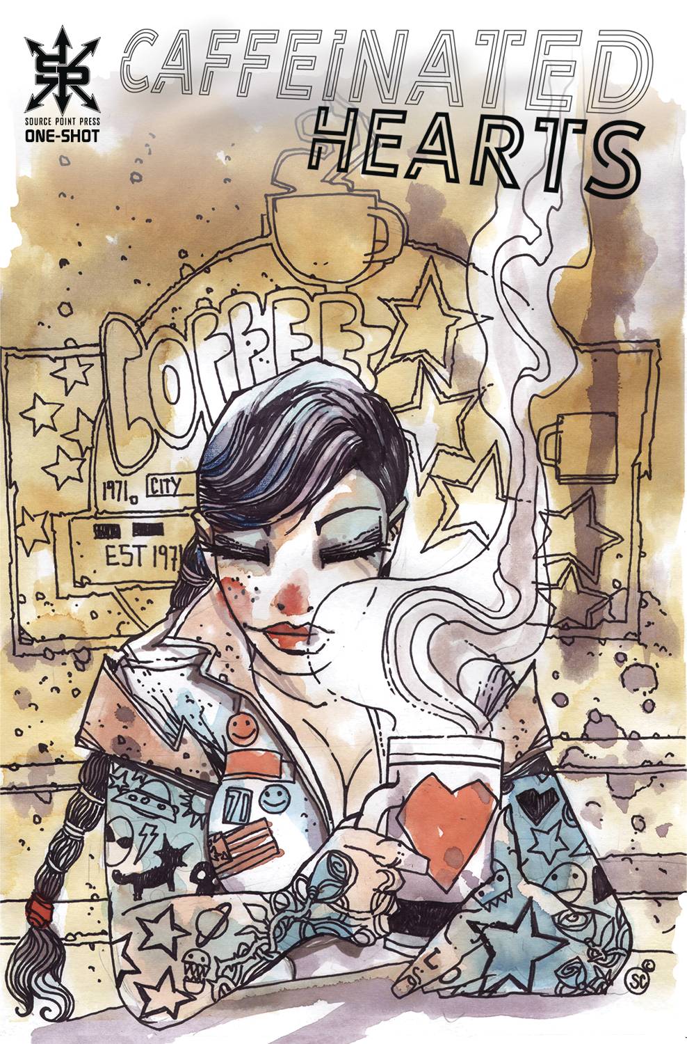 Caffeinated Hearts (One Shot) (MR) (STL240937)