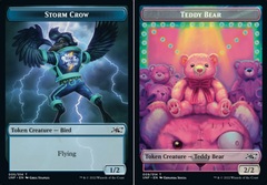 Storm Crow Token // Teddy Bear Token - Foil