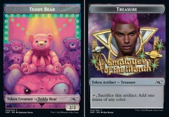 Teddy Bear (009) // Treasure (012) Double-Sided Token - Foil