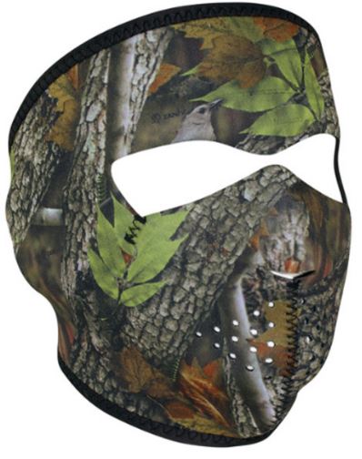 Full Mask Neoprene Forest Camo