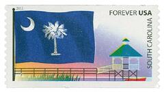 First-Class Forever Stamp - Flags of Our Nation: S.Carolina