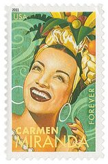 First-Class Forever Stamp - Latin Music Legends: Carmen Miranda