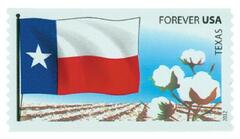 First-Class Forever Stamp - Flags of Our Nation: Texas