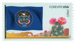 First-Class Forever Stamp - Flags of Our Nation: Utah