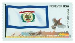 First-Class Forever Stamp - Flags of Our Nation: W.Virginia