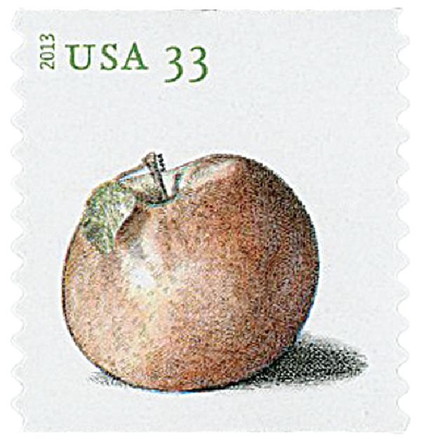 Apples coil stamp- Northern Spy