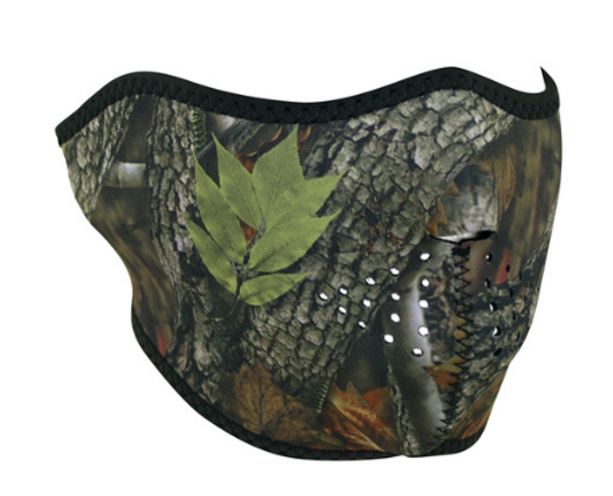HALF MASK NEOPRENE FOREST CAMO